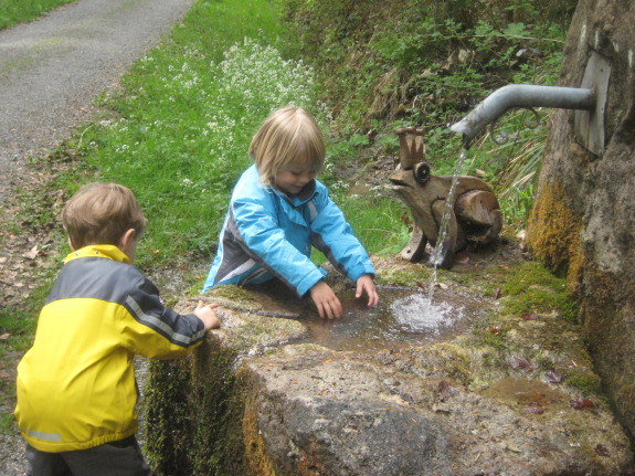 Wasserspaß am Brünnelesweg