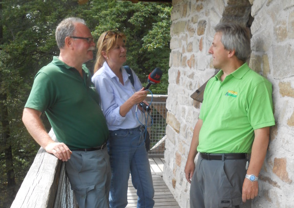 SWR4-Regionencheck mit Naturparkführern