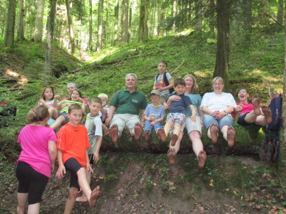 Barfuß durch die Hörschbachschlucht