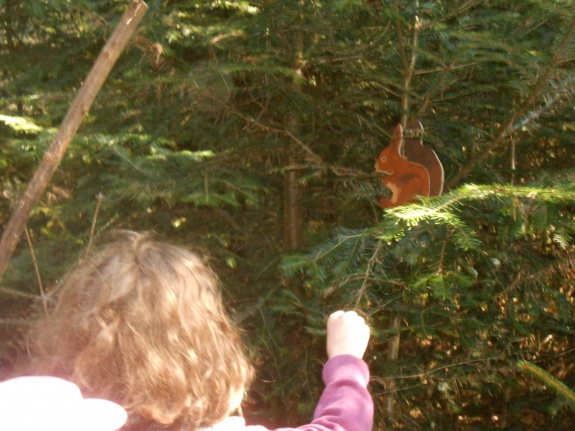 Tierische Winterwanderung