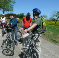 E-Bike-Tour zum Waldbus-Fest